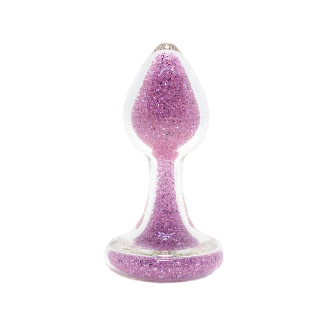 Sparkle Butt Plug with Magnetic Base - 7 Colors Crystal Delights Sparkle Butt Plug with Magnetic Base - 7 Colors Crystal Delights