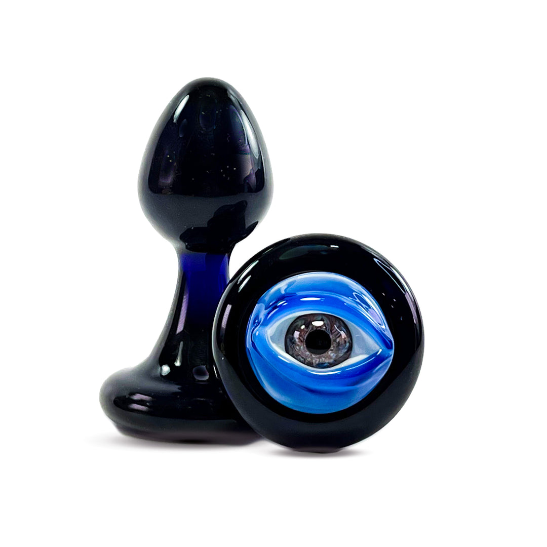 Crystal Delights Blue Minds Eye Plug and Base