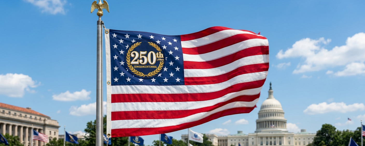 American 250th Flag