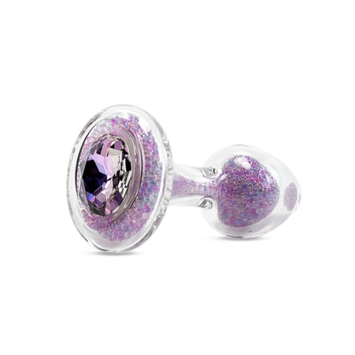 Crystal Delights Lilac Mermaid Bubbles Plug