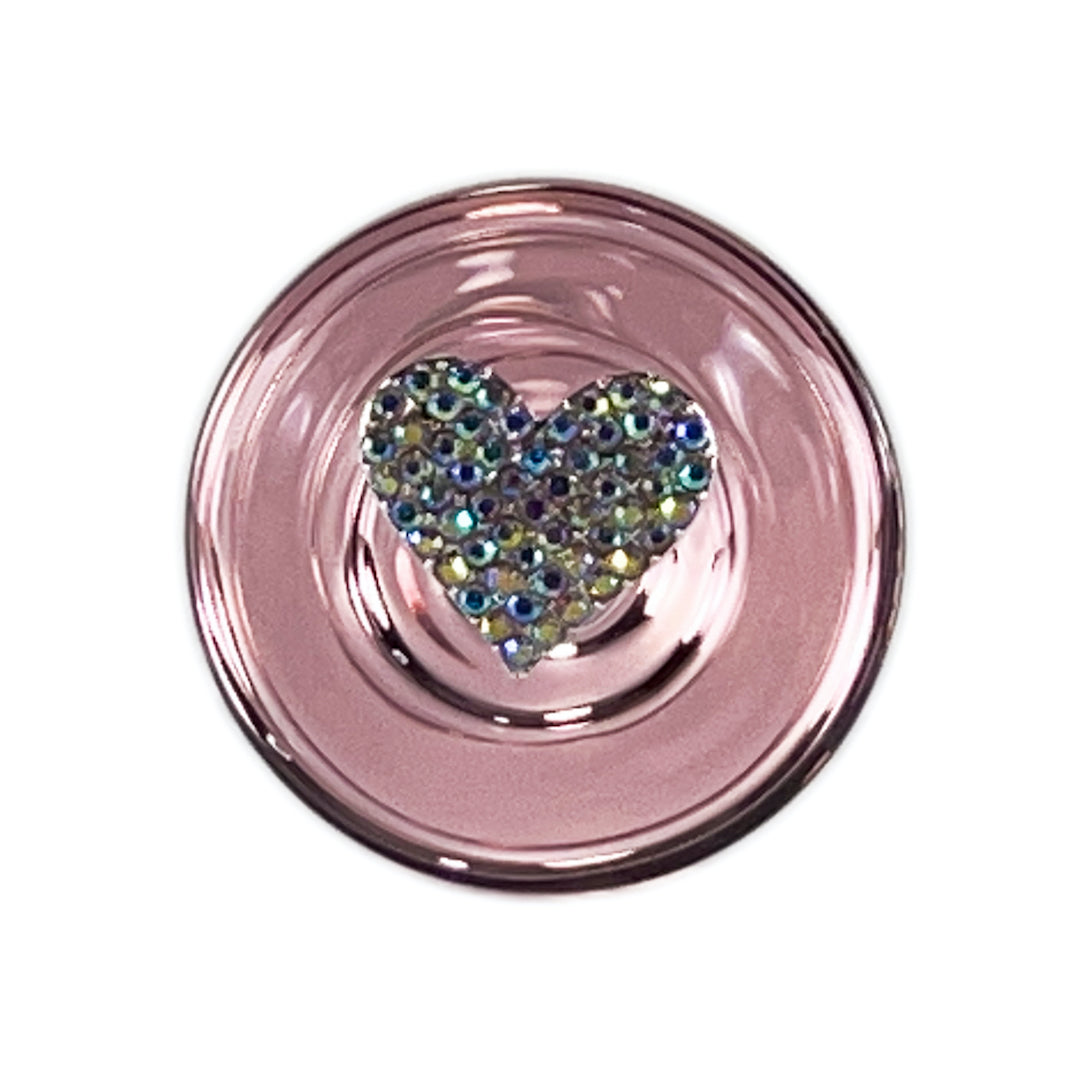 Classic Heart Magnetic Medallion Short-Small Plug