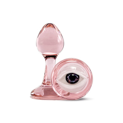 Crystal Delights Pink Minds Eye Plug and Base