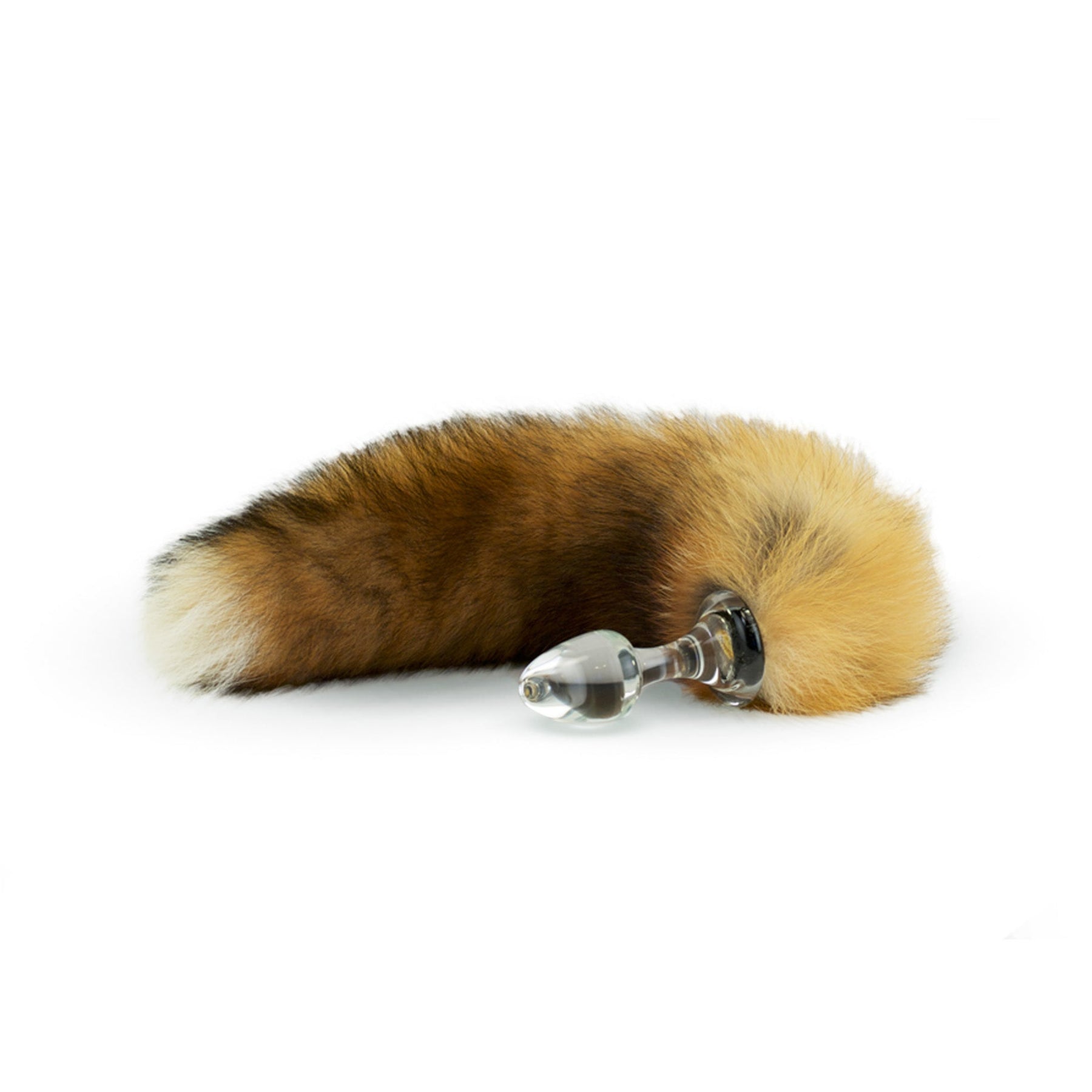 Foxtail Butt Plug | Red Fox Real Fur Tail Plug | Crystal Delights Foxtail Butt Plug | Red Fox Real Fur Tail Plug | Crystal Delights