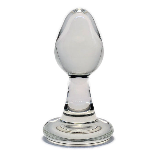 Screw-On Detachable Glass Butt Plug (Plug Only)