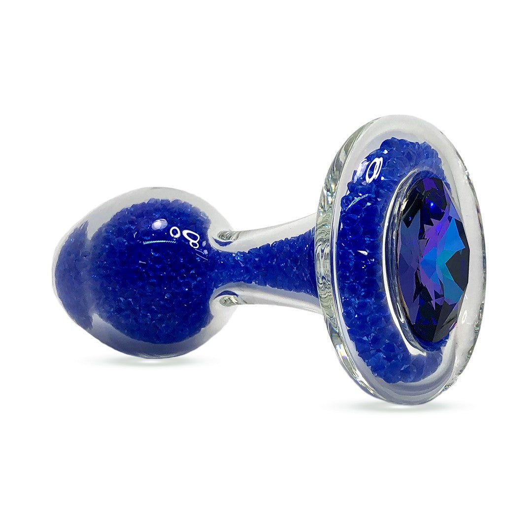 Sparkle Butt Plug with Crystal Base - 7 Colors Crystal Delights Sparkle Butt Plug with Crystal Base - 7 Colors Crystal Delights