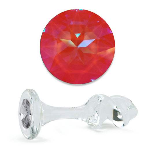 Ultra Orange Crystal Mini-Twist Plug