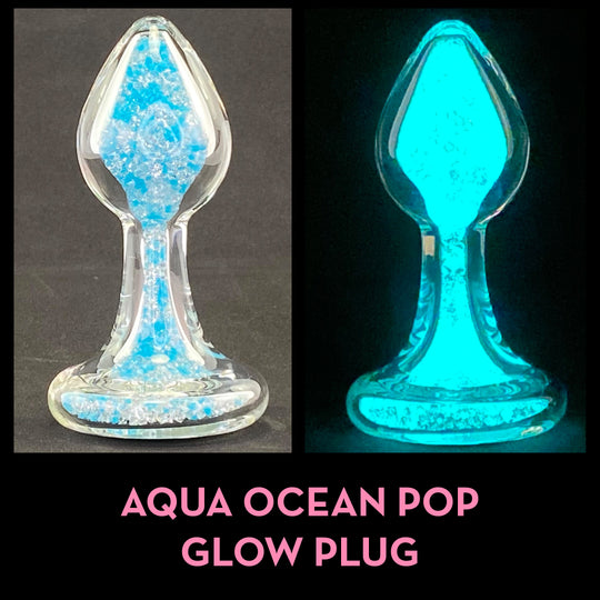 Aqua Crystal Delights Glow Plug Side by Side