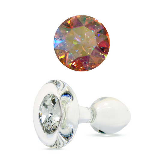 Classic Small-Short Plug with Aurora Borealis Base