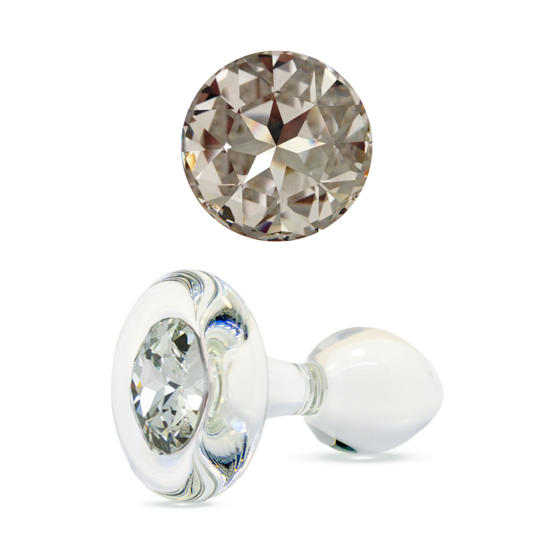 Classic Small-Short Plug with Clear Base