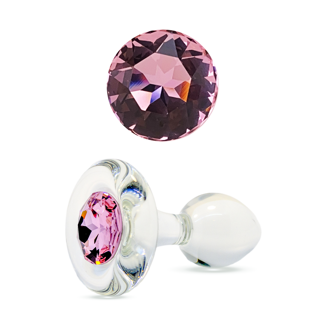 Classic Small-Short Plug with Pink Base