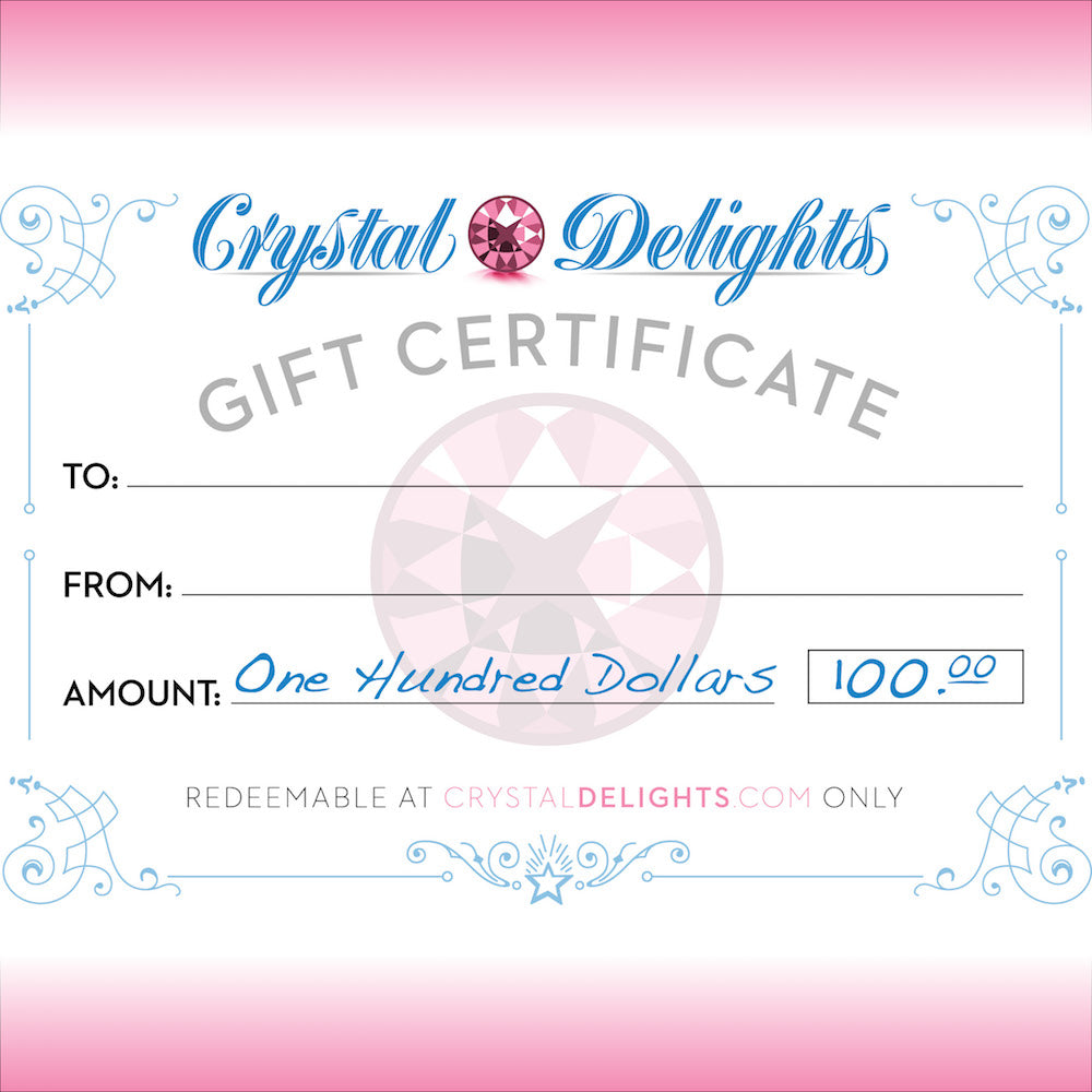 Crystal Delights Gift Certificate